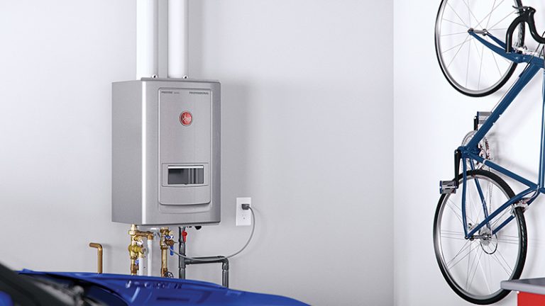 Hunter Plumbing installs tankless water heaters