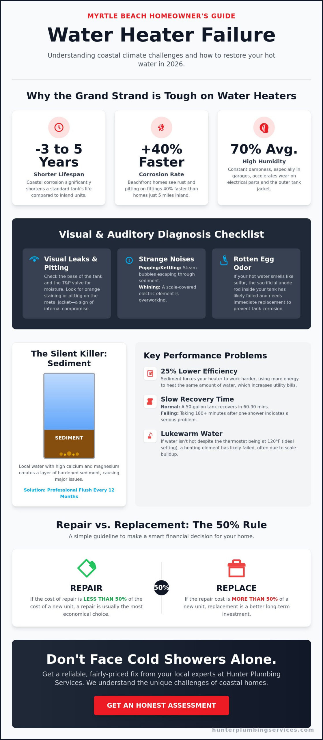 Water Heater Repair in Myrtle Beach: The Ultimate Homeowner’s Checklist for 2026