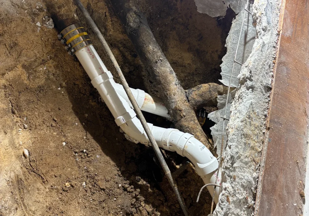Plumbing pipe replacement in an established Socastee SC home